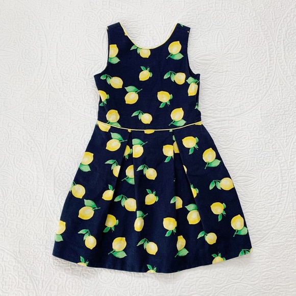 Janie and Jack Lemon Dress - Picture 1 of 4